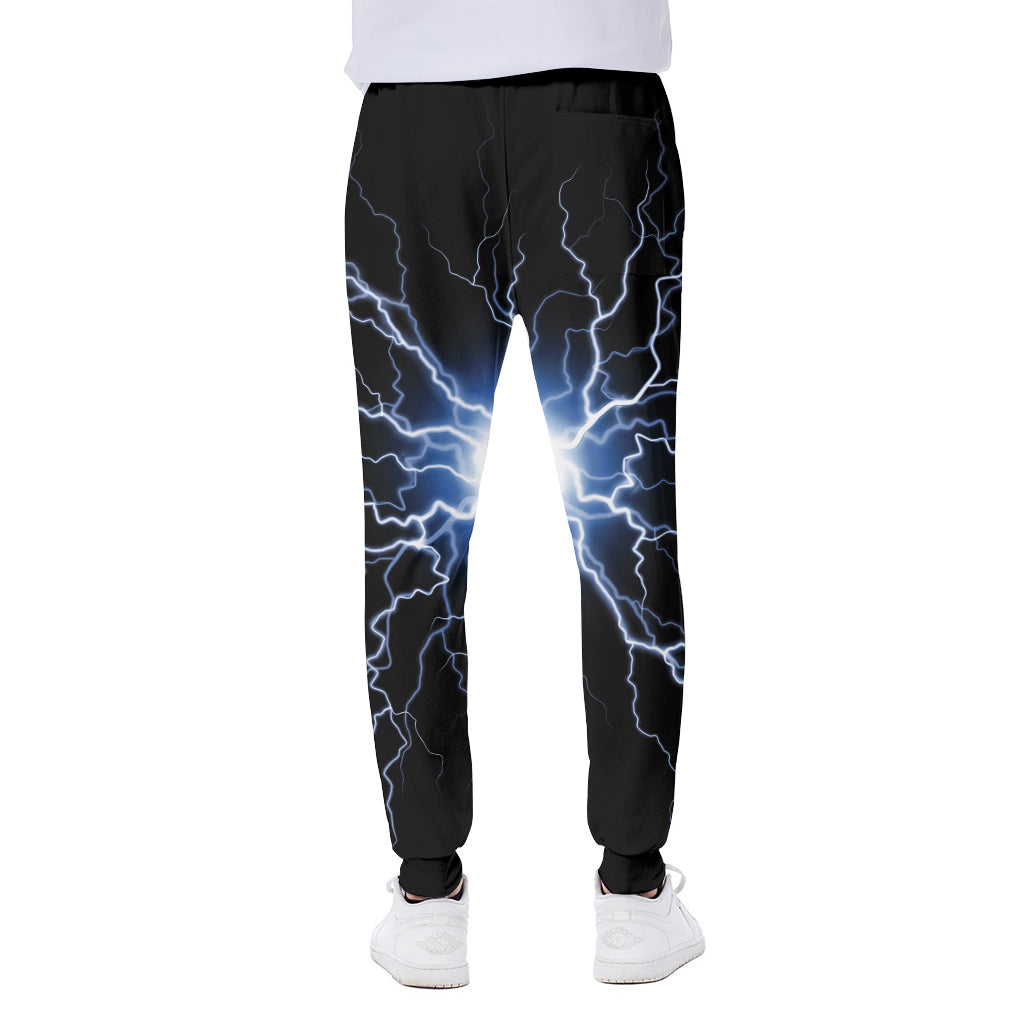 Lightning Spark Print Scuba Joggers