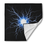 Lightning Spark Print Silk Bandana