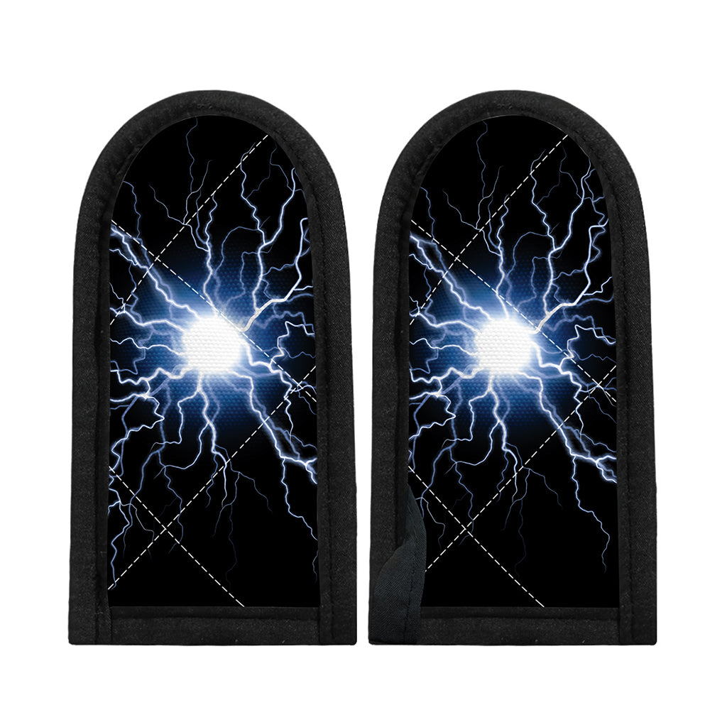 Lightning Spark Print Skillet Handle Cover