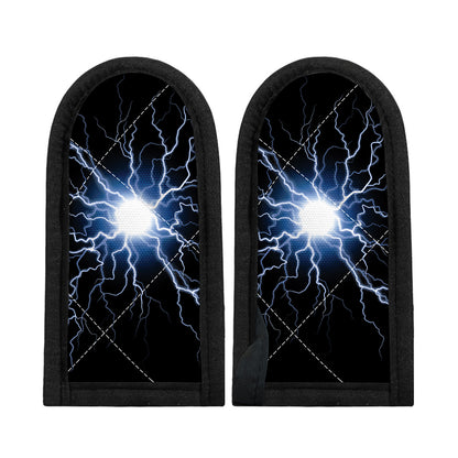 Lightning Spark Print Skillet Handle Cover