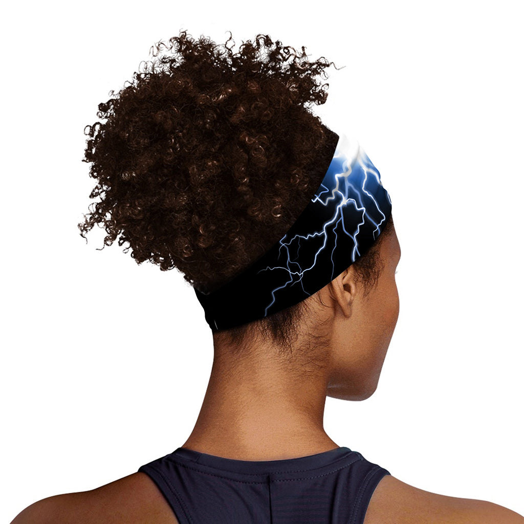 Lightning Spark Print Sports Headband