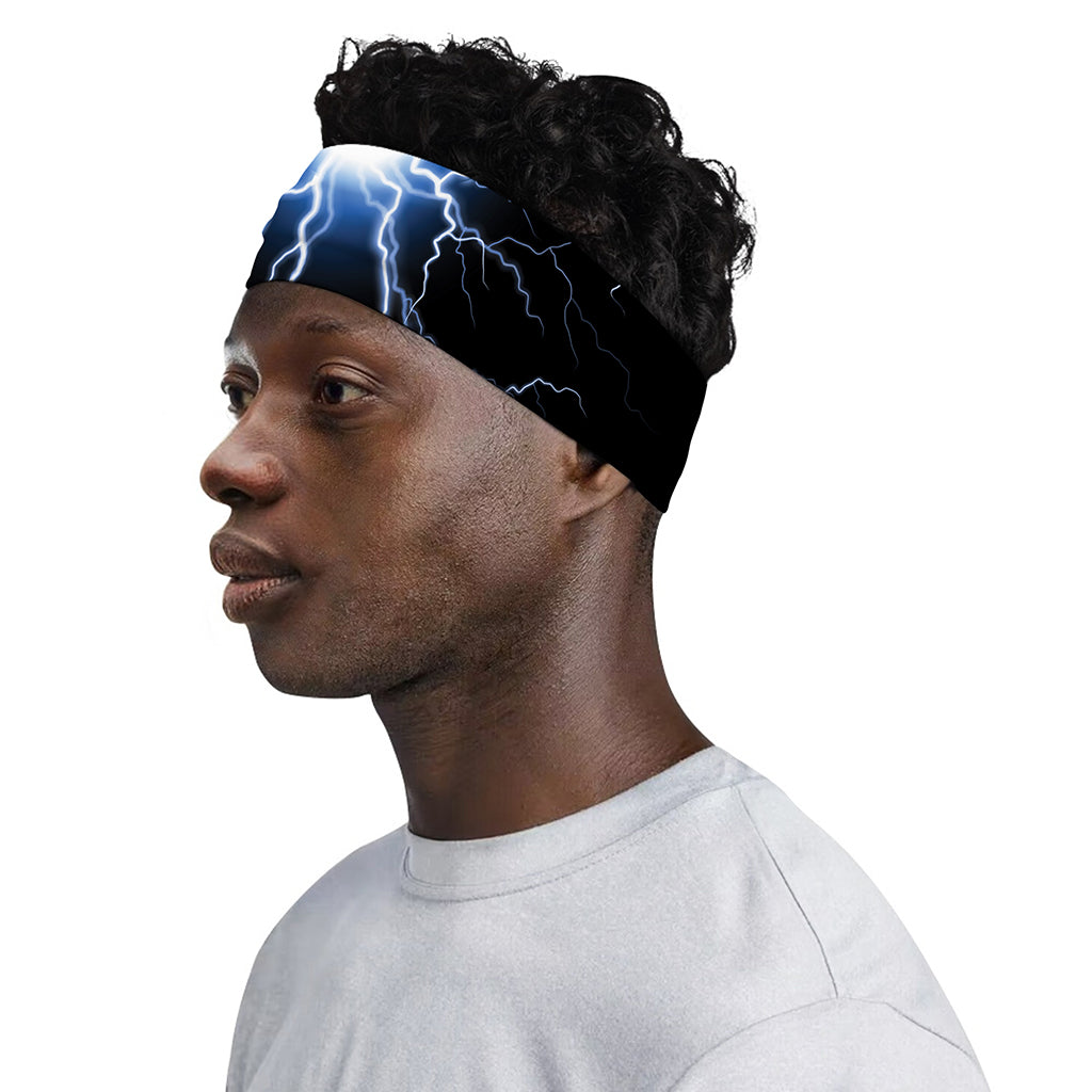 Lightning Spark Print Sports Headband