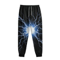 Lightning Spark Print Sweatpants