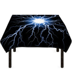 Lightning Spark Print Tablecloth