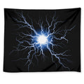 Lightning Spark Print Tapestry