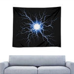 Lightning Spark Print Tapestry