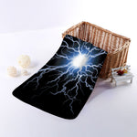 Lightning Spark Print Towel