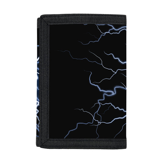 Lightning Spark Print Trifold Wallet