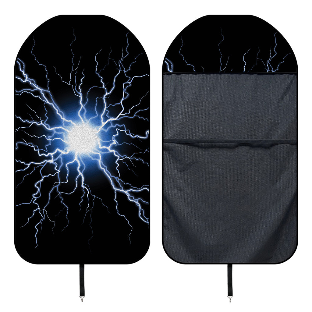 Lightning Spark Print Waterproof Car Seat Cover