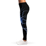 Lightning Spark Print Women's Leggings