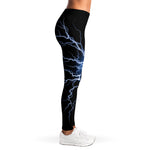Lightning Spark Print Women's Leggings