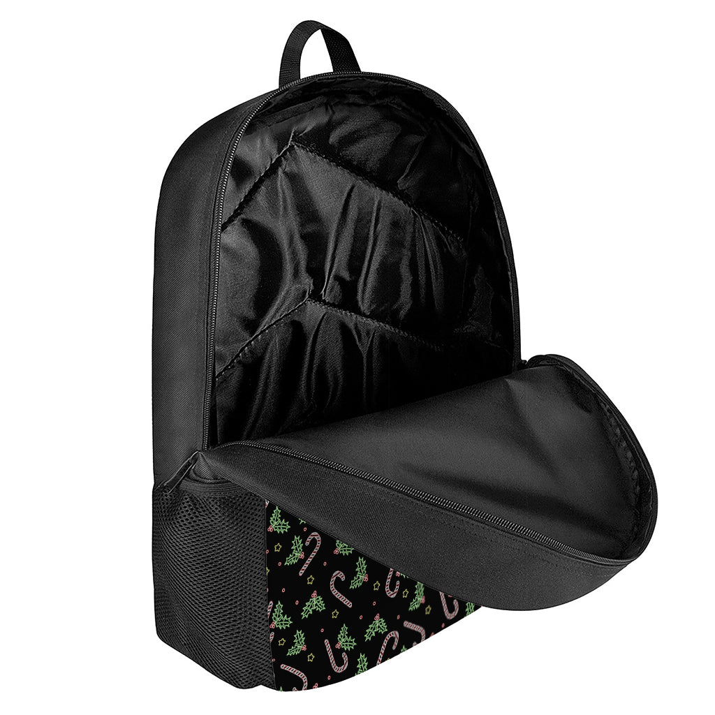 Lights Christmas Pattern Print 17 Inch Backpack