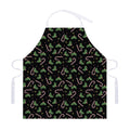 Lights Christmas Pattern Print Adjustable Apron