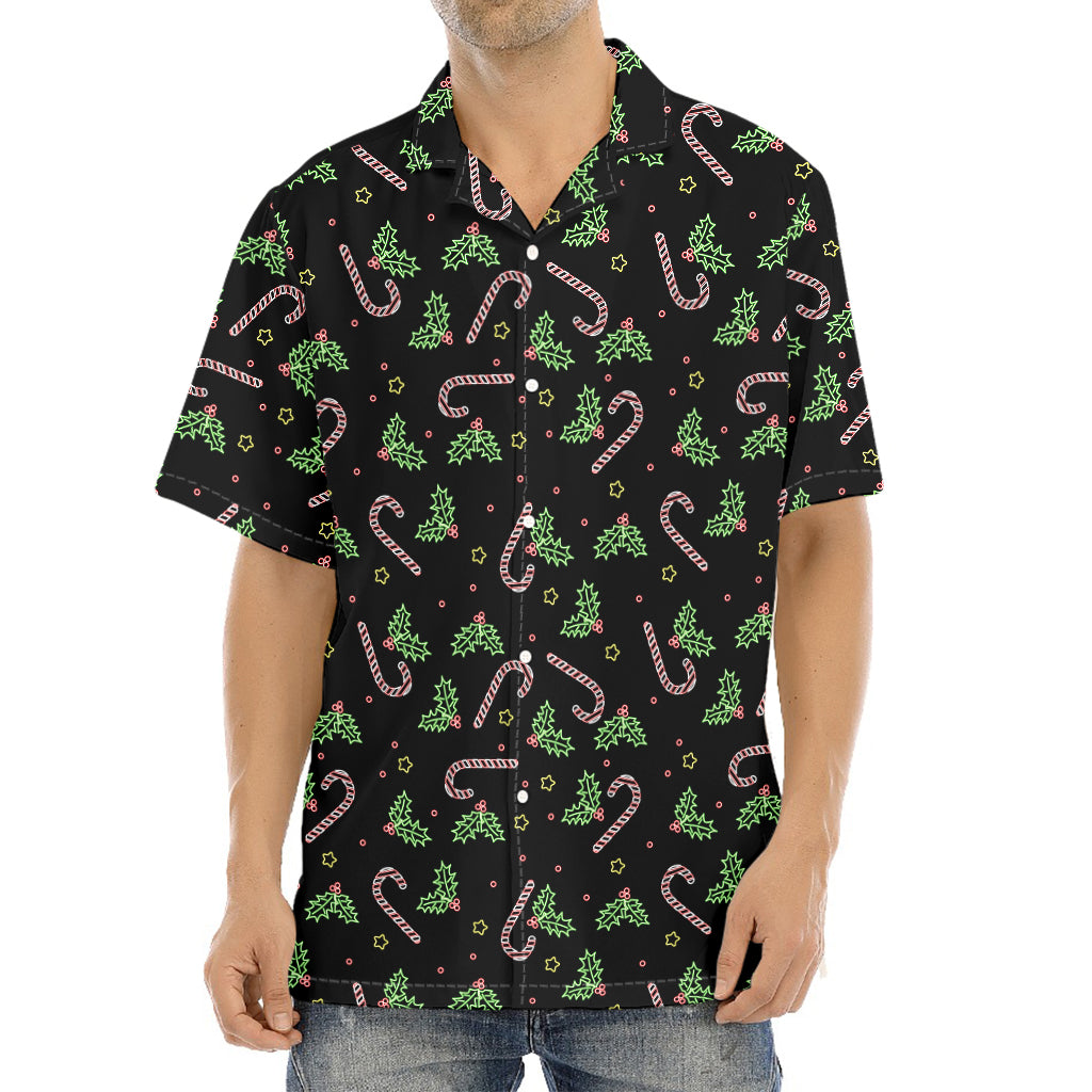 Lights Christmas Pattern Print Aloha Shirt