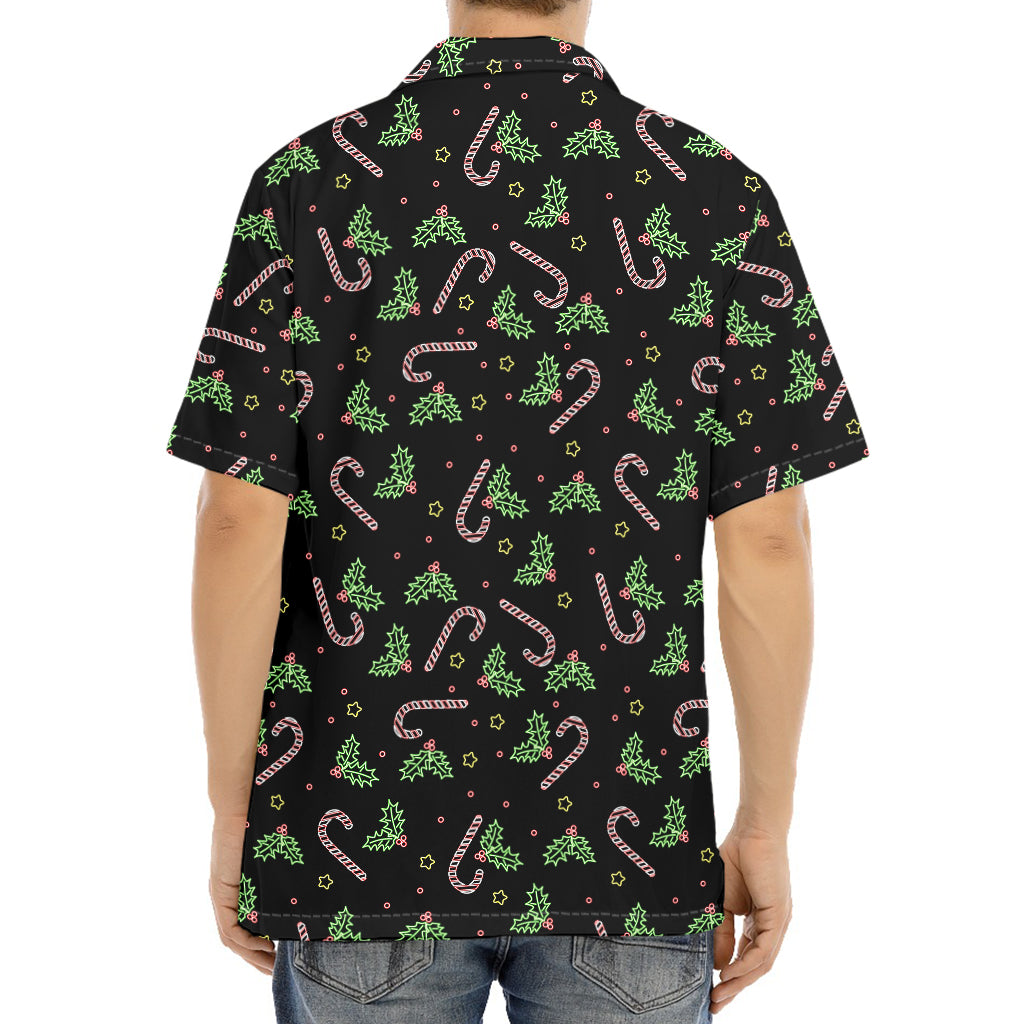 Lights Christmas Pattern Print Aloha Shirt