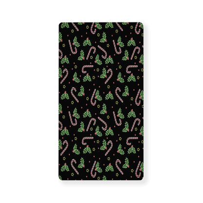 Lights Christmas Pattern Print Baby Crib Sheet