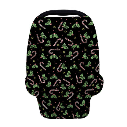 Lights Christmas Pattern Print Baby Seat Cover