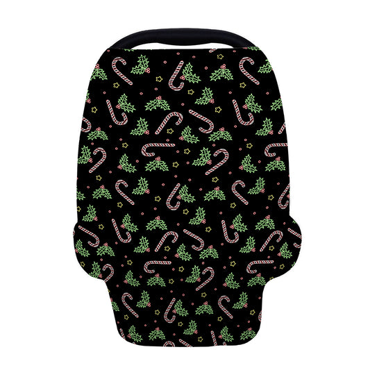 Lights Christmas Pattern Print Baby Seat Cover