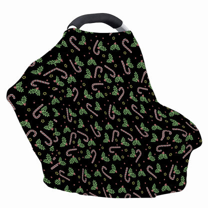 Lights Christmas Pattern Print Baby Seat Cover