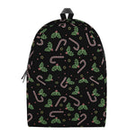 Lights Christmas Pattern Print Backpack