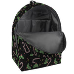 Lights Christmas Pattern Print Backpack