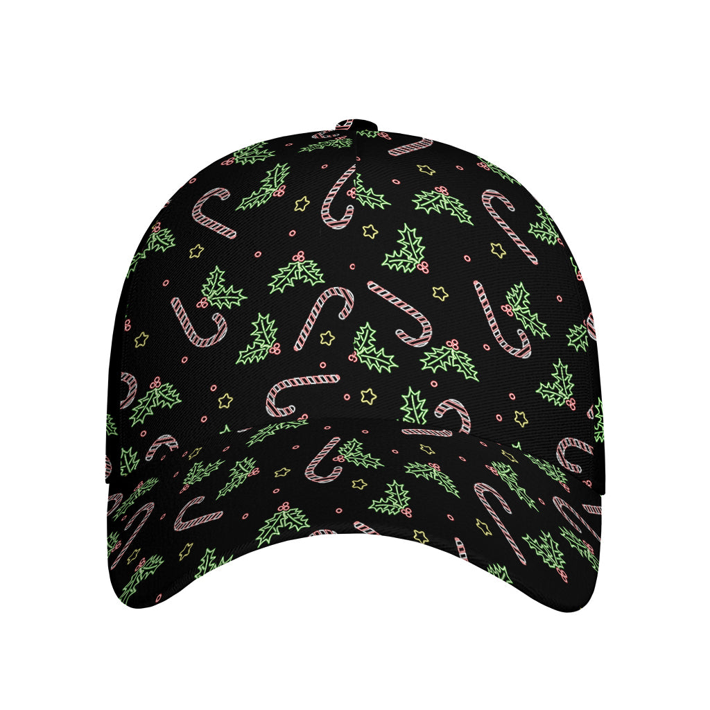Lights Christmas Pattern Print Baseball Cap