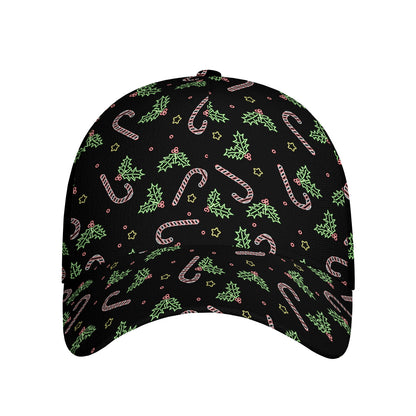 Lights Christmas Pattern Print Baseball Cap
