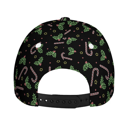 Lights Christmas Pattern Print Baseball Cap