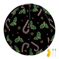 Lights Christmas Pattern Print Basketball