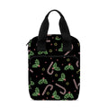 Lights Christmas Pattern Print Bible Tote Bag