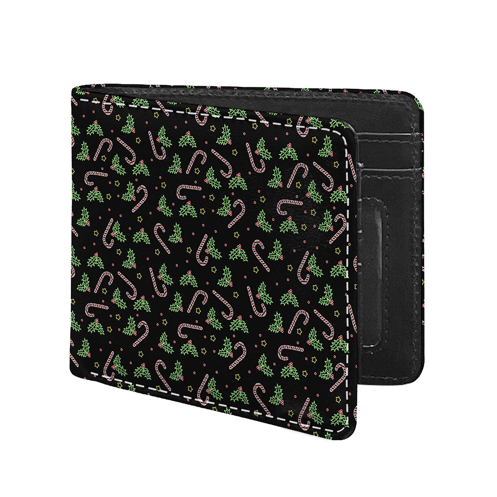 Lights Christmas Pattern Print Bifold Wallet