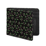 Lights Christmas Pattern Print Bifold Wallet