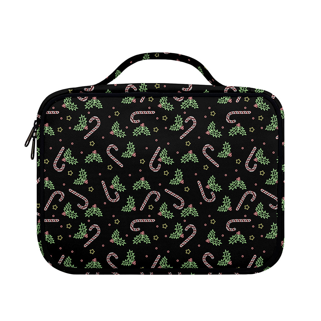 Lights Christmas Pattern Print Briefcase Bible Bag