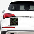 Lights Christmas Pattern Print Car Sticker