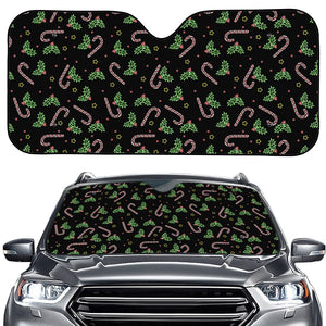 Lights Christmas Pattern Print Car Windshield Sun Shade