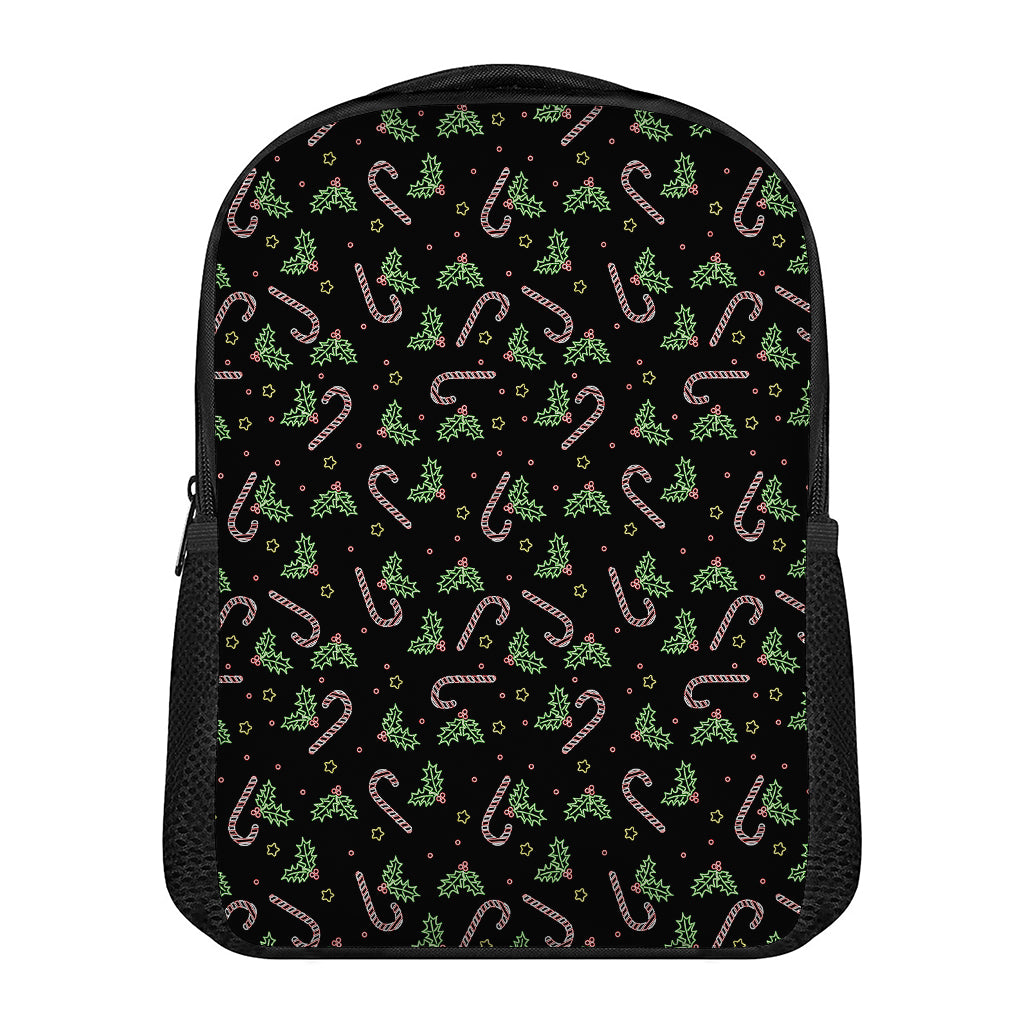 Lights Christmas Pattern Print Casual Backpack