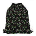 Lights Christmas Pattern Print Drawstring Bag