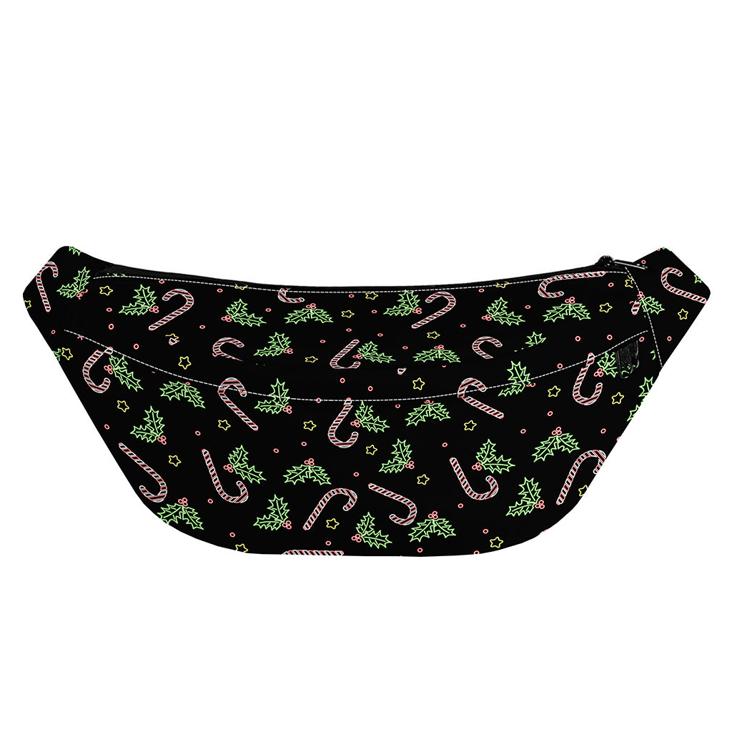 Lights Christmas Pattern Print Fanny Pack