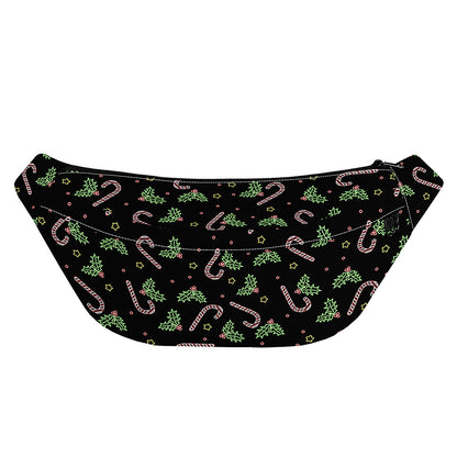 Lights Christmas Pattern Print Fanny Pack