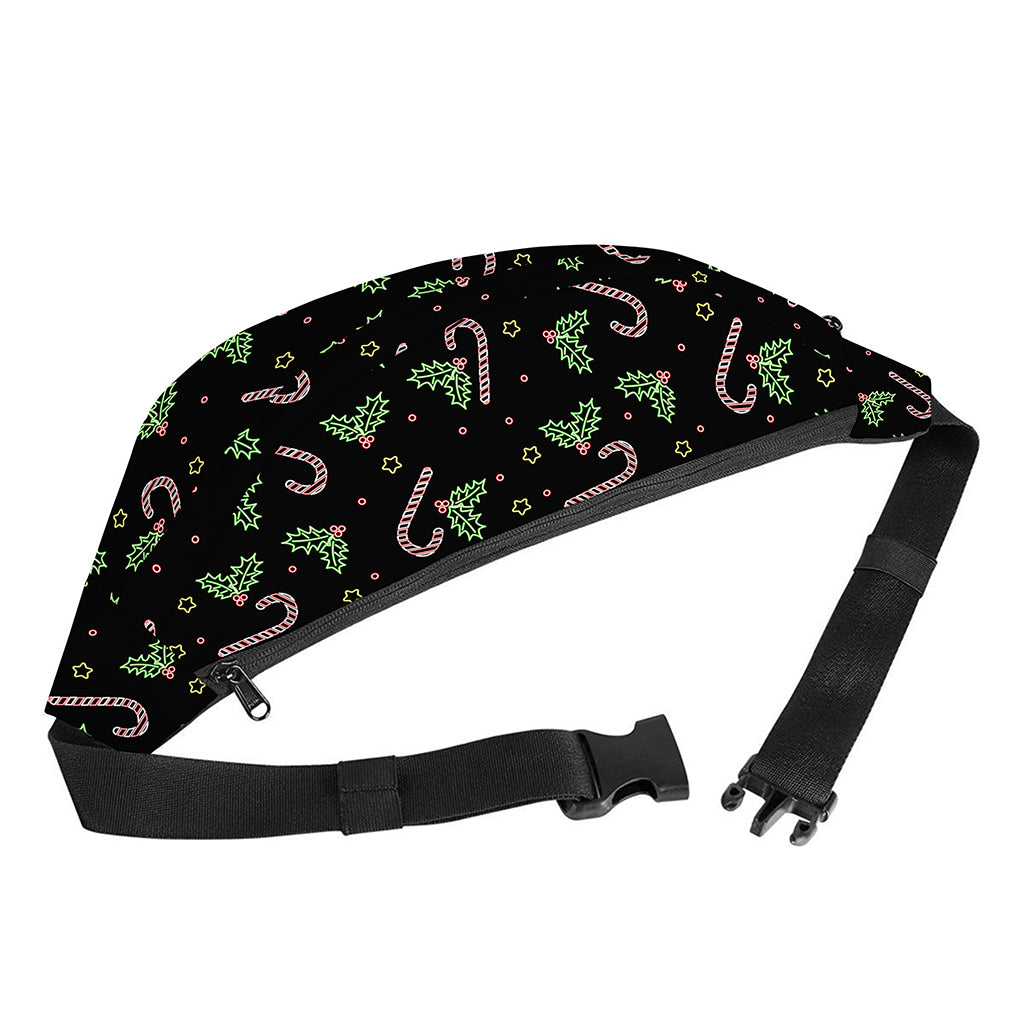 Lights Christmas Pattern Print Fanny Pack