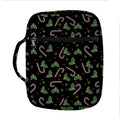 Lights Christmas Pattern Print Front Pocket Bible Bag