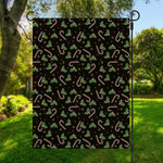 Lights Christmas Pattern Print Garden Flag
