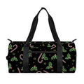 Lights Christmas Pattern Print Gym Bag