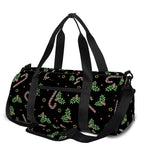 Lights Christmas Pattern Print Gym Bag