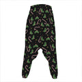 Lights Christmas Pattern Print Hammer Pants