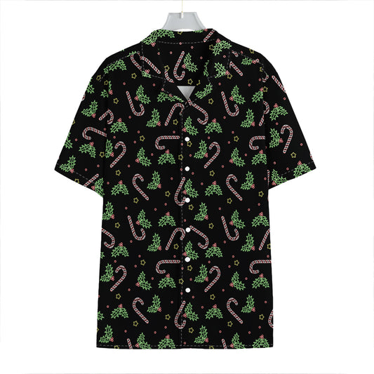 Lights Christmas Pattern Print Hawaiian Shirt