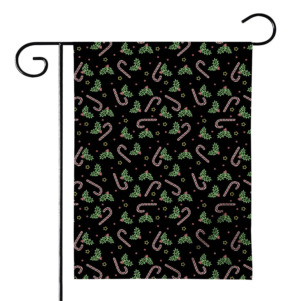Lights Christmas Pattern Print House Flag