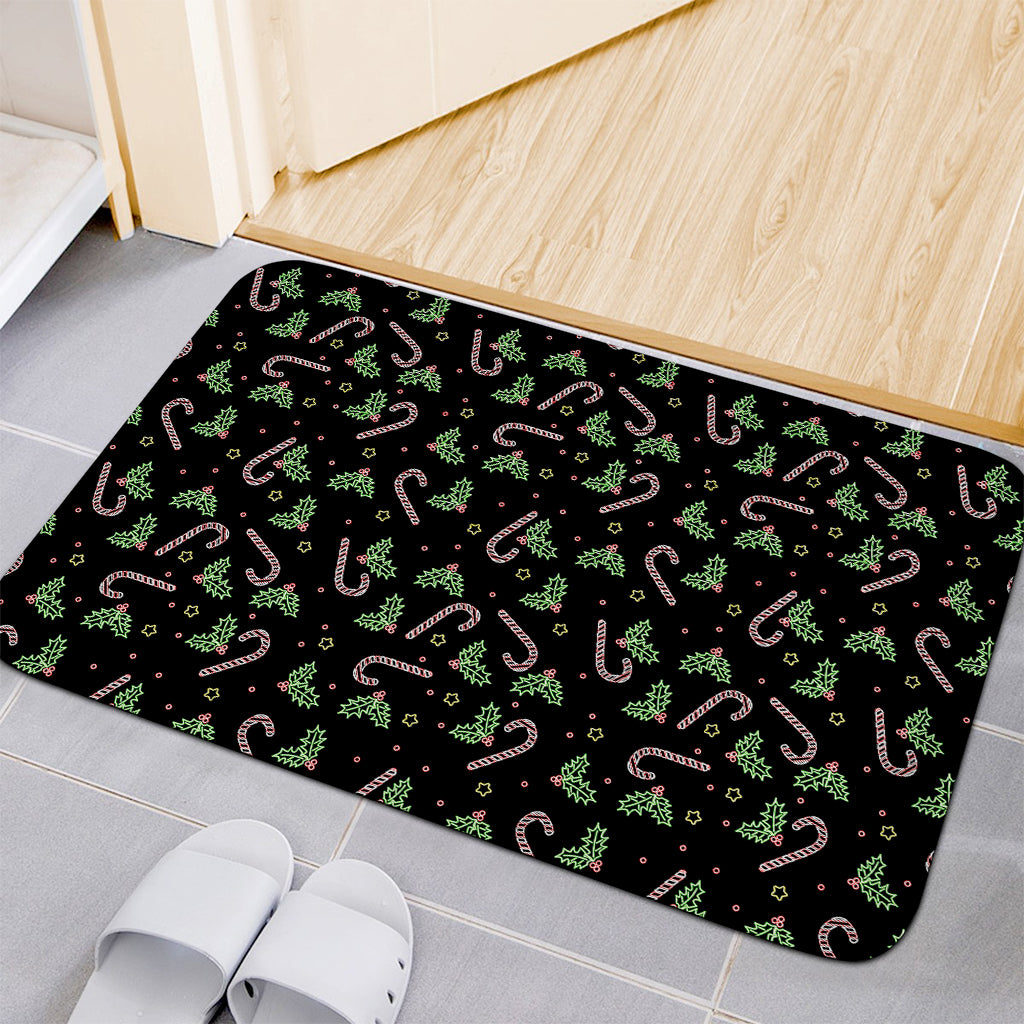 Lights Christmas Pattern Print Indoor Door Mat