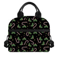 Lights Christmas Pattern Print Insulated Lunch Bag