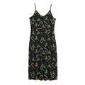 Lights Christmas Pattern Print Jersey Midi Cami Dress